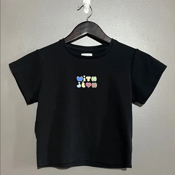 With Jean Graphic Baby Tee - Picture 3 of 7